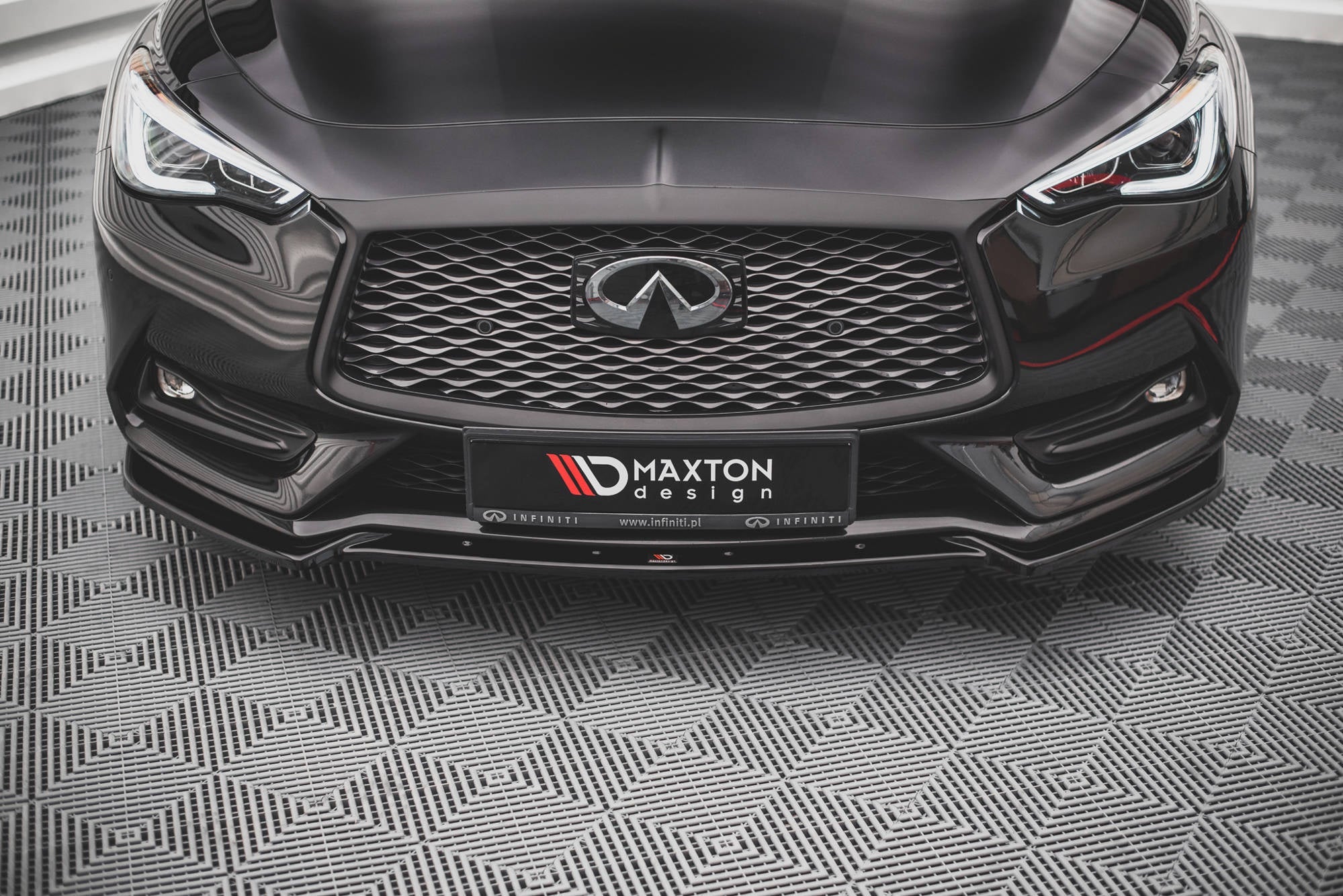 Maxton Design Splitter delantero para Infiniti Q60 S Mk2 - imagen 2
