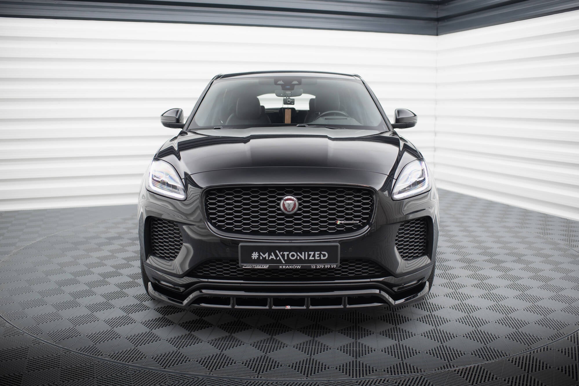 Maxton Design Splitter delantero para Jaguar E-Pace R-Dynamic X540 - imagen 2