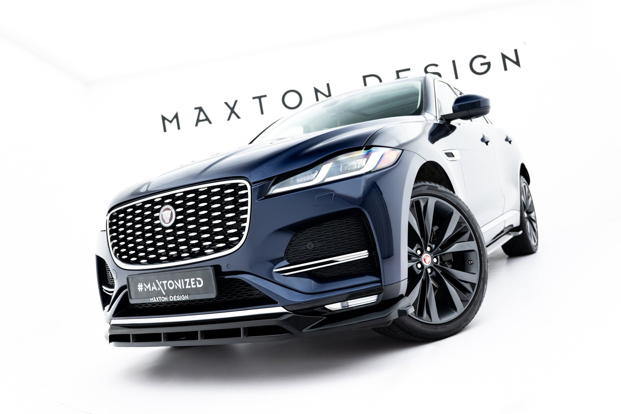 Maxton Design Splitter delantero para Jaguar F-Pace R-Sport X761 Facelift - imagen 1