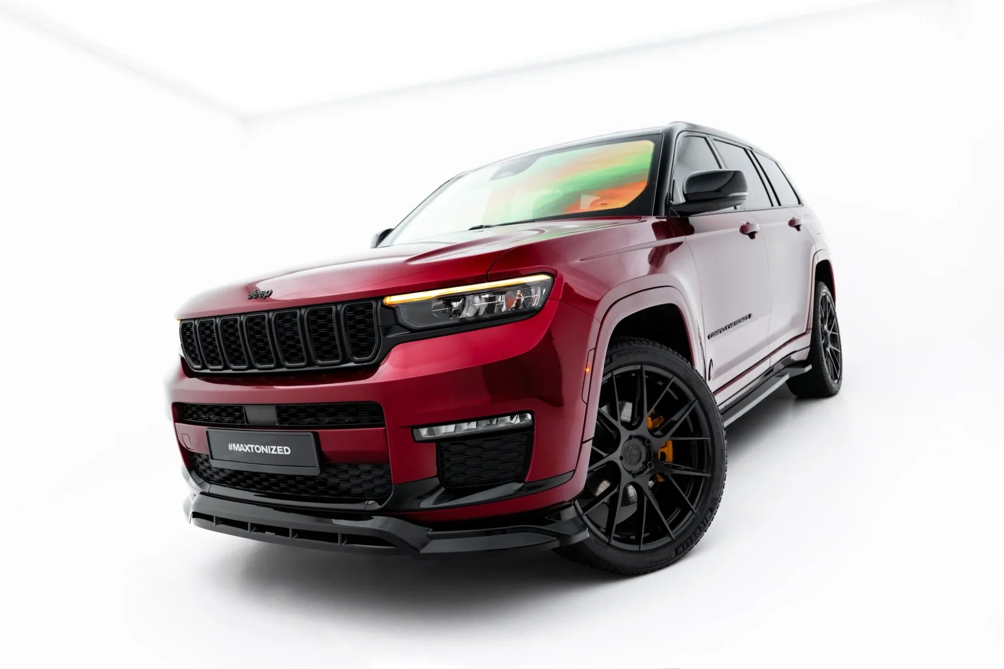 Maxton Design Splitter delantero para Jeep Grand Cherokee L Mk5 - imagen 1