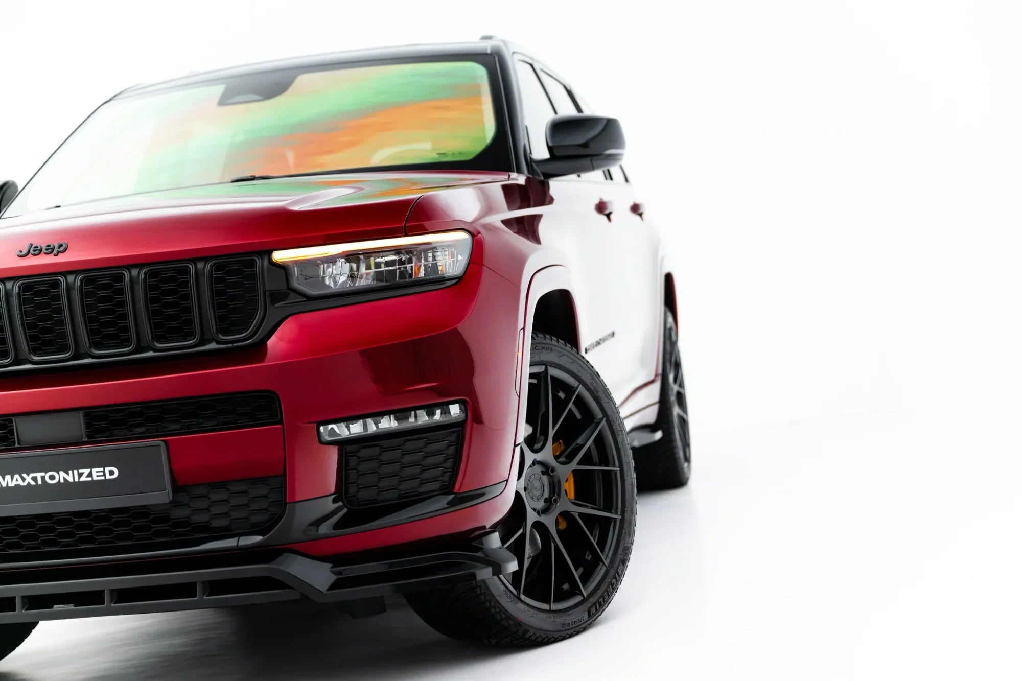 Maxton Design Splitter delantero para Jeep Grand Cherokee L Mk5 - imagen 4