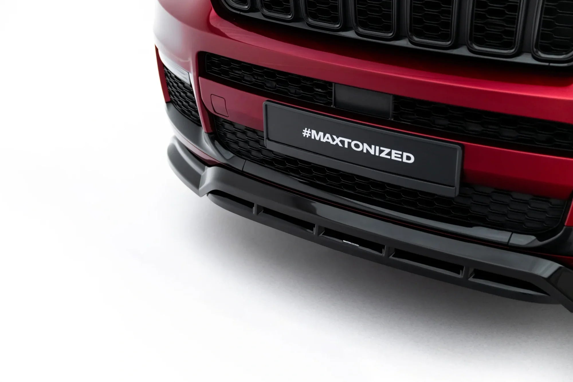 Maxton Design Splitter delantero para Jeep Grand Cherokee L Mk5 - imagen 5