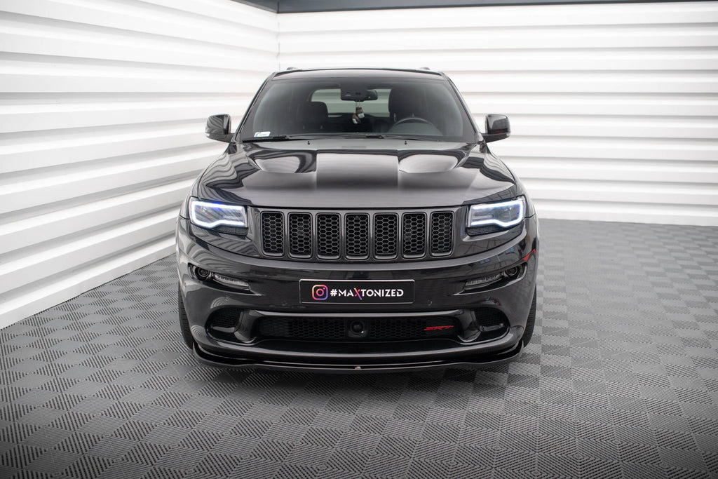 Maxton Design Splitter delantero para Jeep Grand Cherokee SRT WK2 Facelift - imagen 2