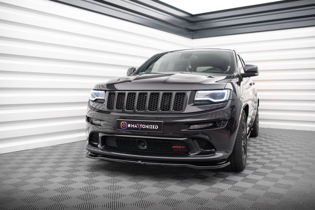 Maxton Design Splitter delantero para Jeep Grand Cherokee SRT WK2 Facelift - imagen 1