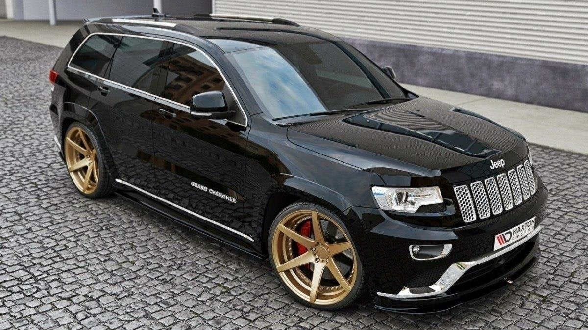 Maxton Design Splitter delantero para Jeep Grand Cherokee WK2 Summit (Facelift) - imagen 1