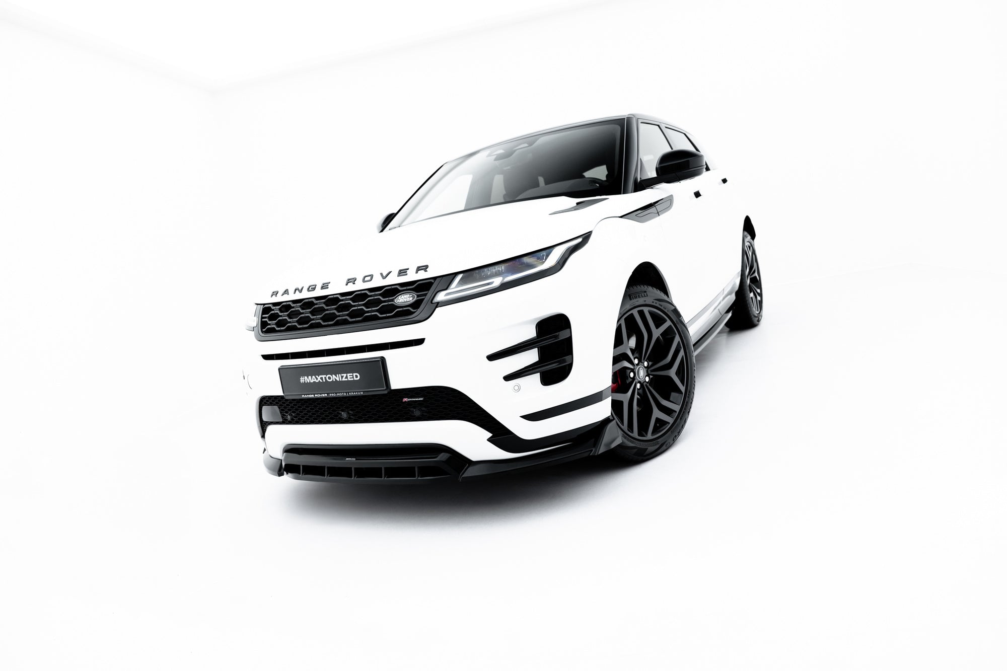 Maxton Design Splitter delantero para Land Rover Range Rover Evoque Dynamic Mk2 - imagen 1