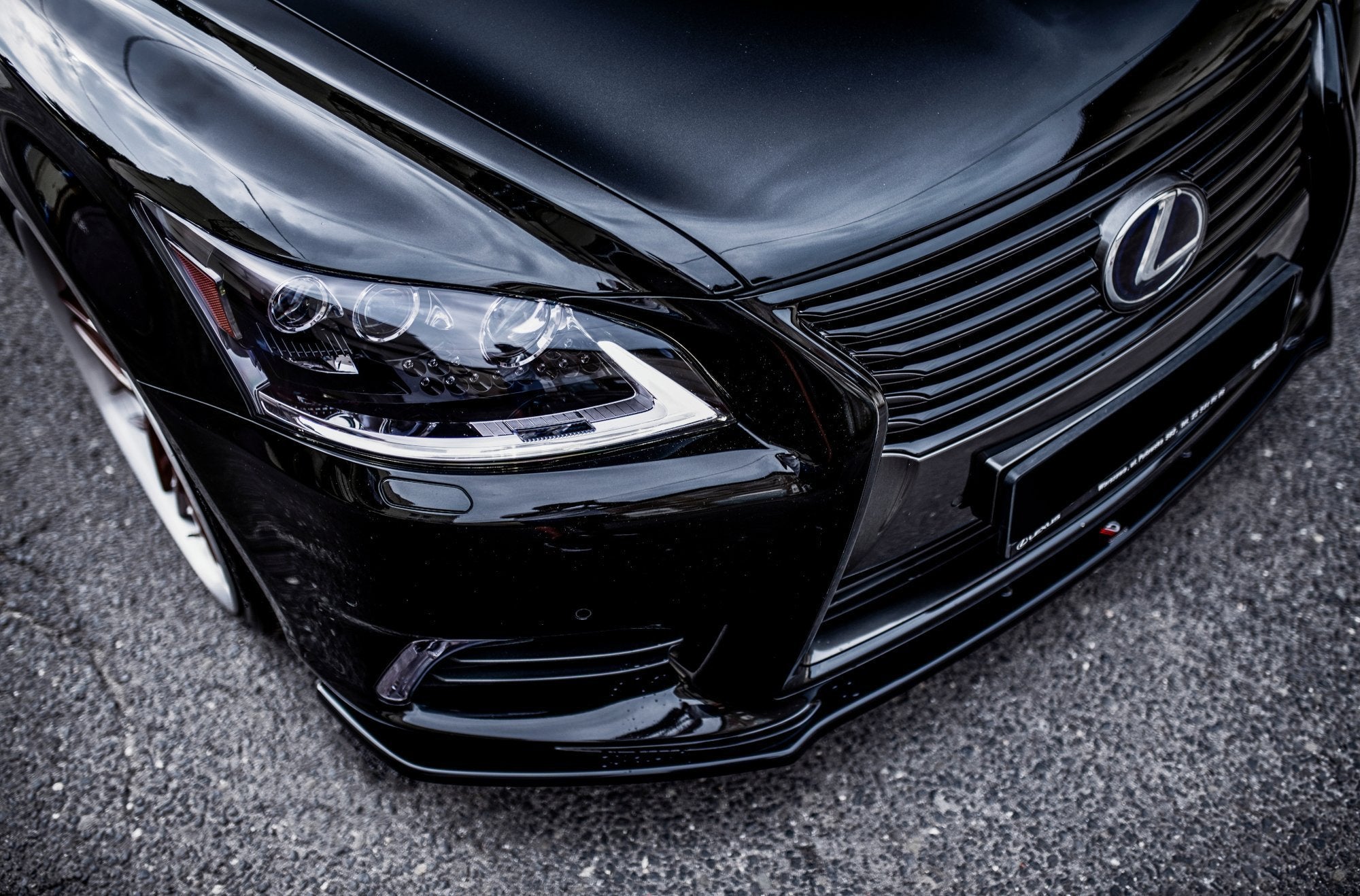 Maxton Design Splitter delantero para Lexus LS Mk4 Facelift - imagen 3
