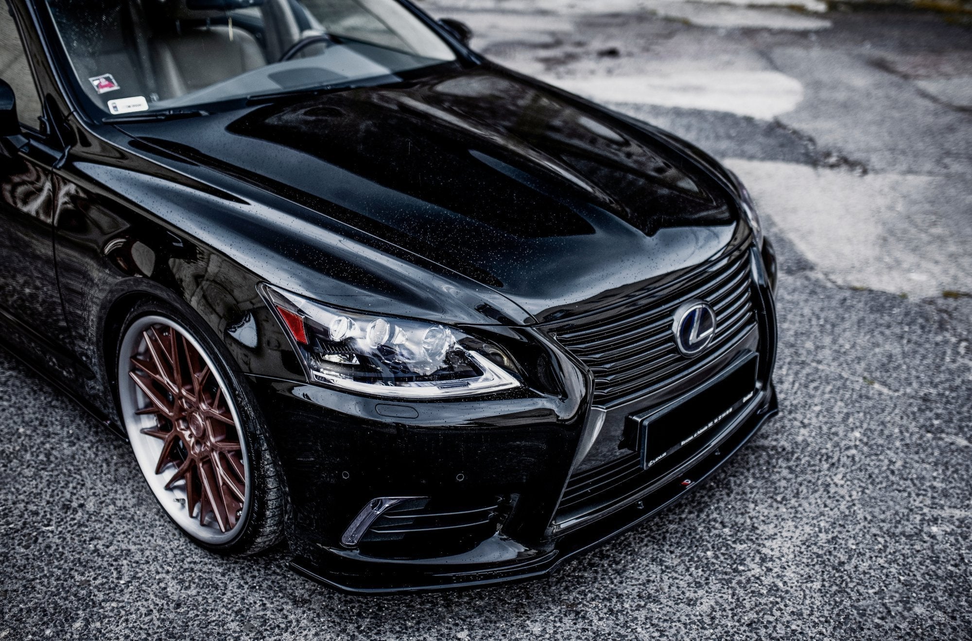 Maxton Design Splitter delantero para Lexus LS Mk4 Facelift - imagen 6