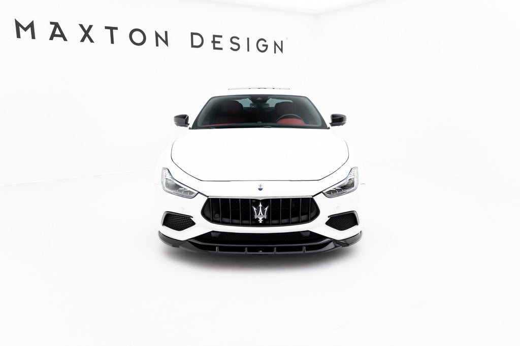 Maxton Design Splitter delantero para Maserati Ghibli Modena Mk3 Facelift - imagen 2