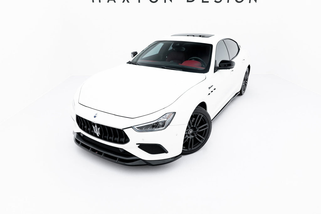 Maxton Design Splitter delantero para Maserati Ghibli Modena Mk3 Facelift - imagen 3
