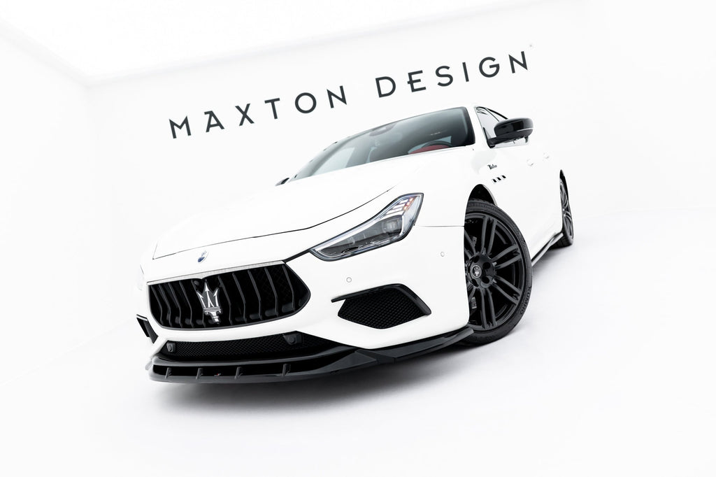 Maxton Design Splitter delantero para Maserati Ghibli Modena Mk3 Facelift - imagen 1