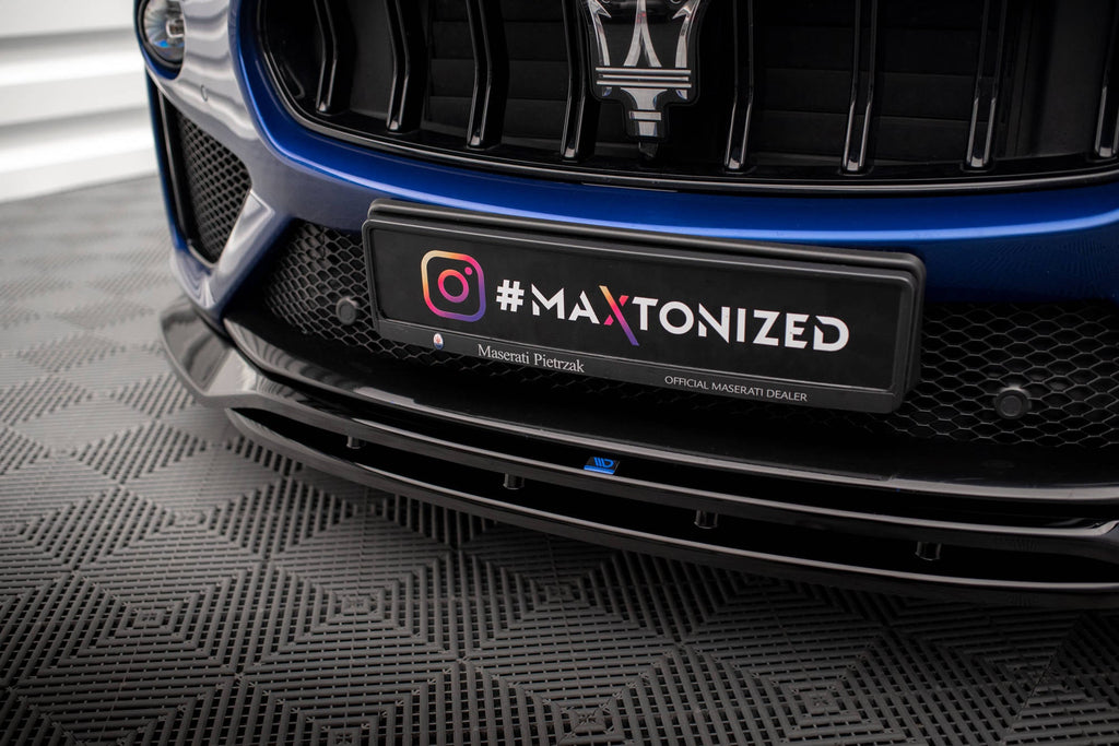 Maxton Design Splitter delantero para Maserati Levante GTS / Trofeo Mk1 - imagen 3