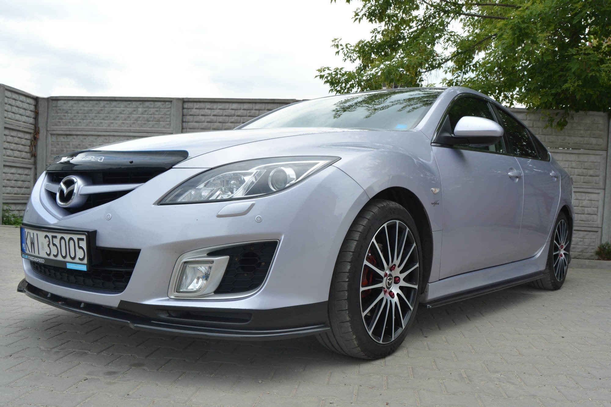 Maxton Design Splitter delantero para Mazda 6 Mk2 Sport HATCH (GH-SERIES) - imagen 3