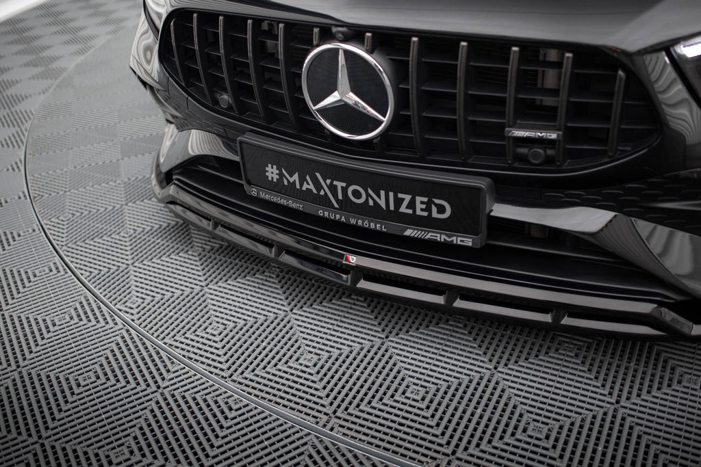 Maxton Design Splitter delantero para Mercedes-AMG A35 / A AMG-Line W177 Facelift - imagen 3