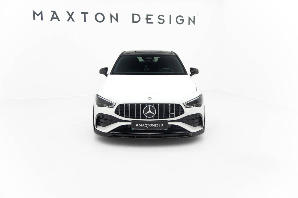 Maxton Design Splitter delantero para Mercedes-AMG CLA 35 Coupe / Shooting Brake C118 Facelift / X118 Facelift - imagen 2