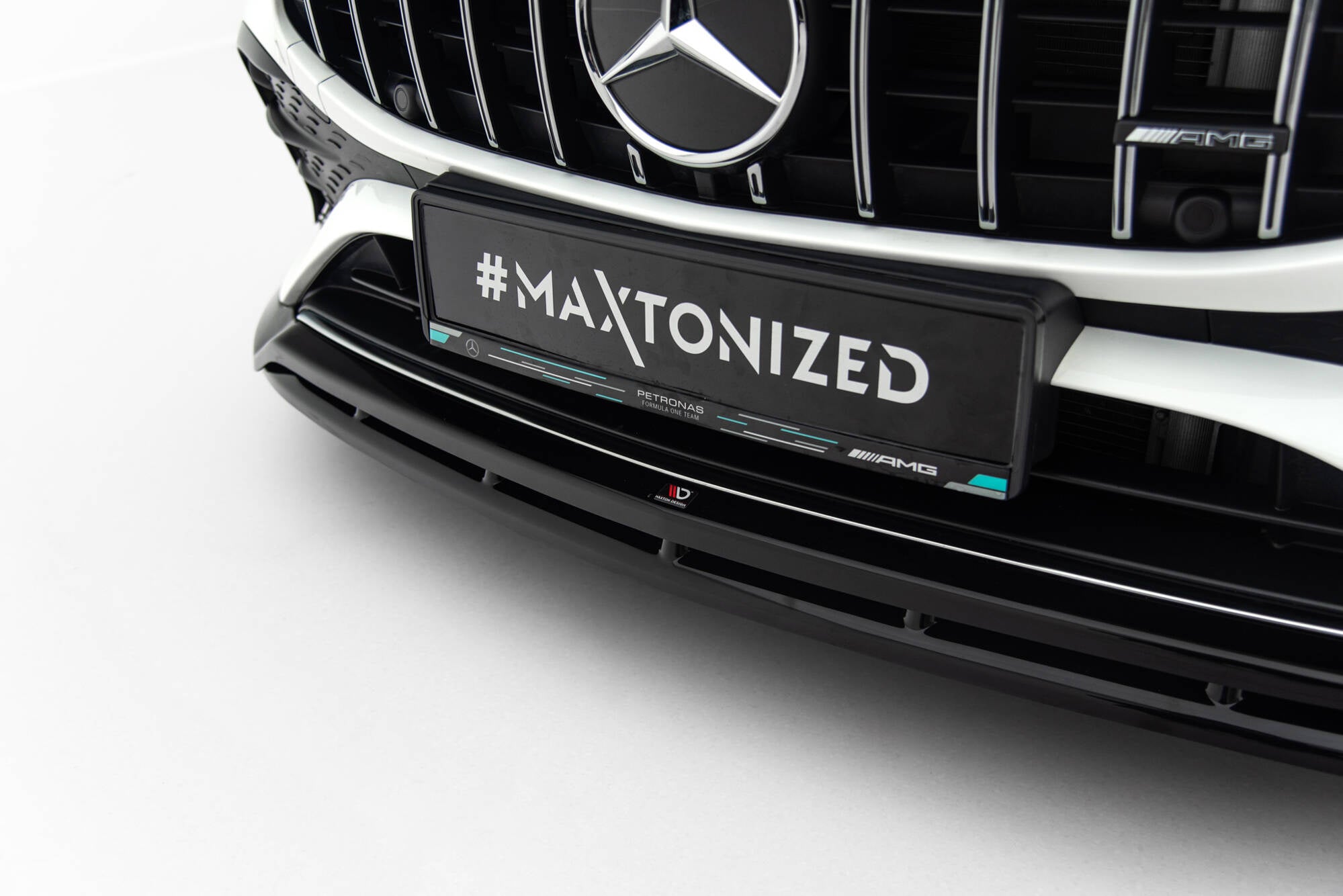 Maxton Design Splitter delantero para Mercedes-AMG CLA 35 Coupe / Shooting Brake C118 Facelift / X118 Facelift - imagen 3