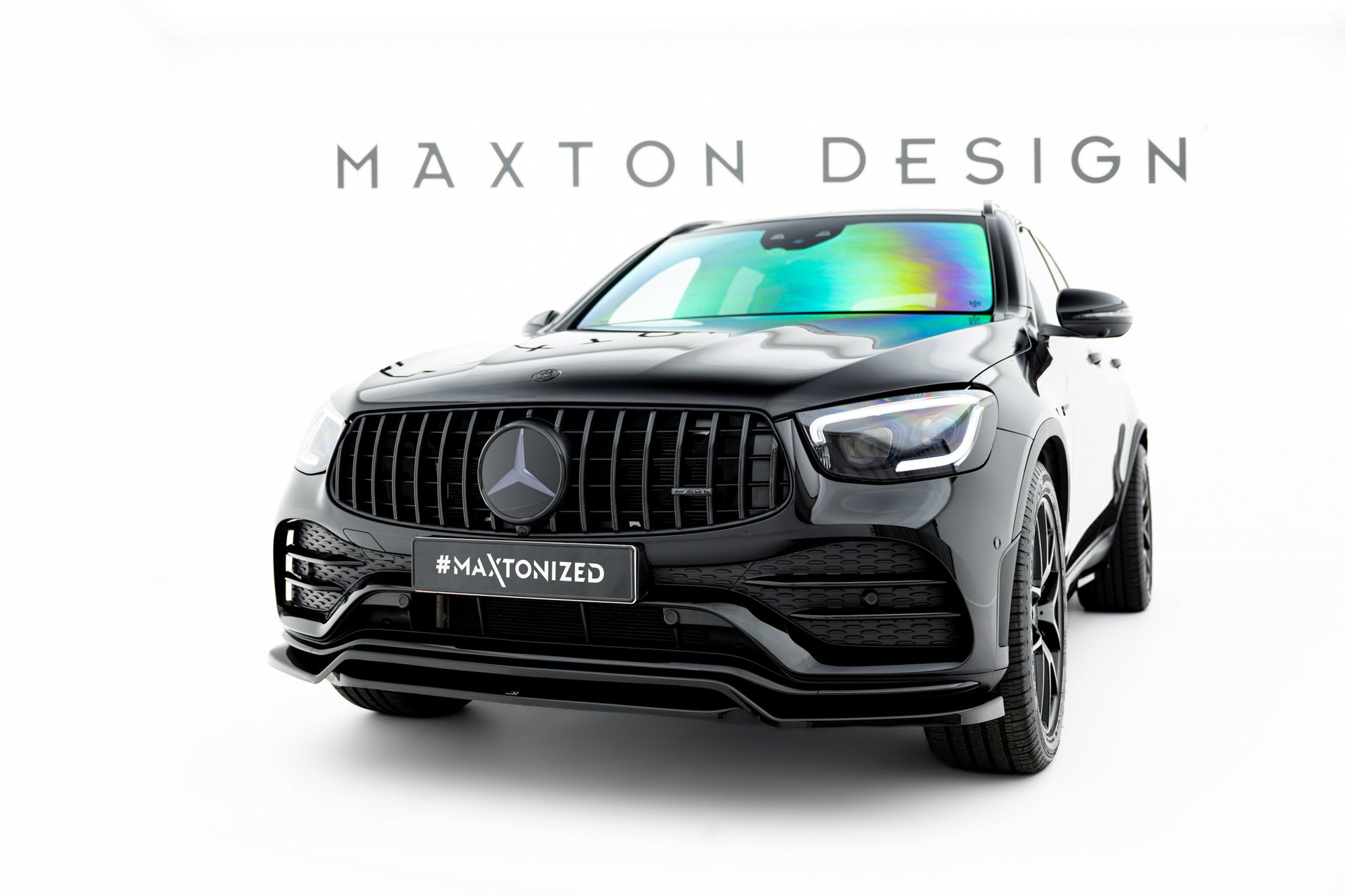 Maxton Design Splitter delantero para Mercedes-AMG GLC 43 / AMG-Line SUV X253 Facelift - imagen 1