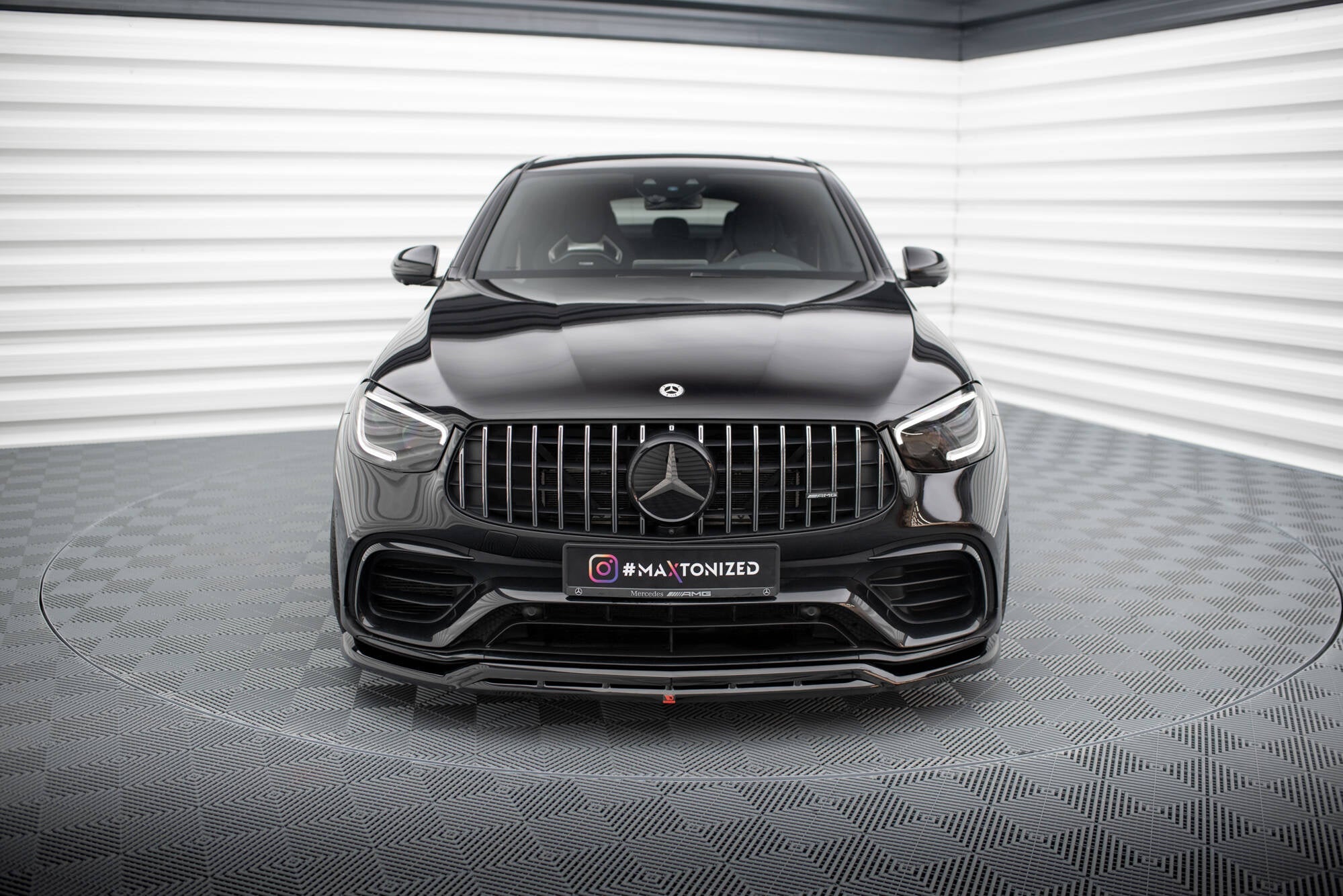 Maxton Design Splitter delantero para Mercedes-AMG GLC 63 SUV / Coupe X253 / C253 - imagen 2
