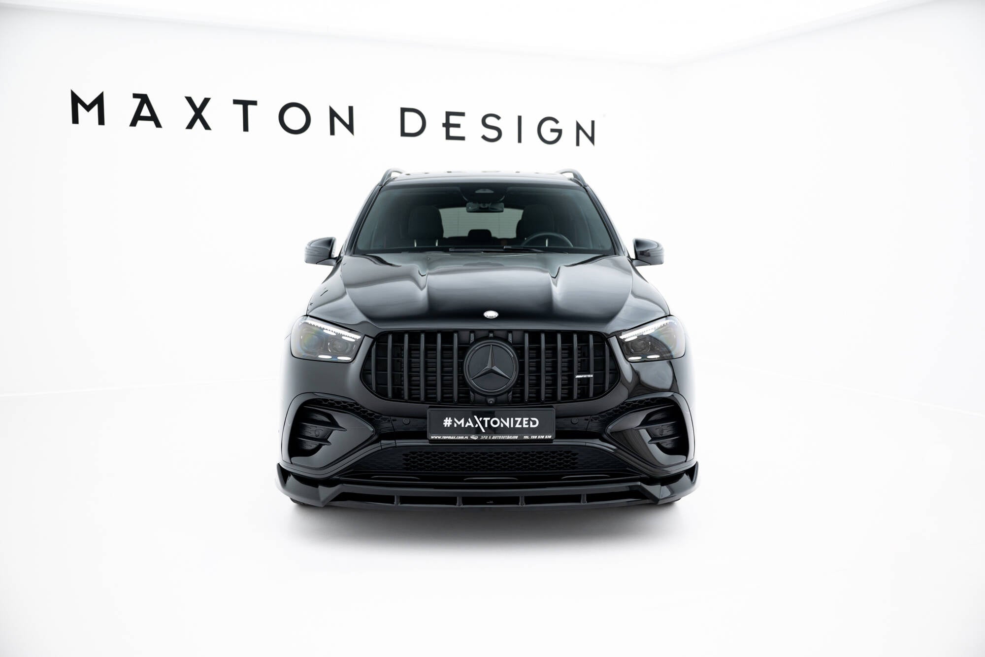 Maxton Design Splitter delantero para Mercedes-AMG GLE 53 / AMG-Line SUV / Coupe W167 Facelift / C167 Facelift - imagen 2