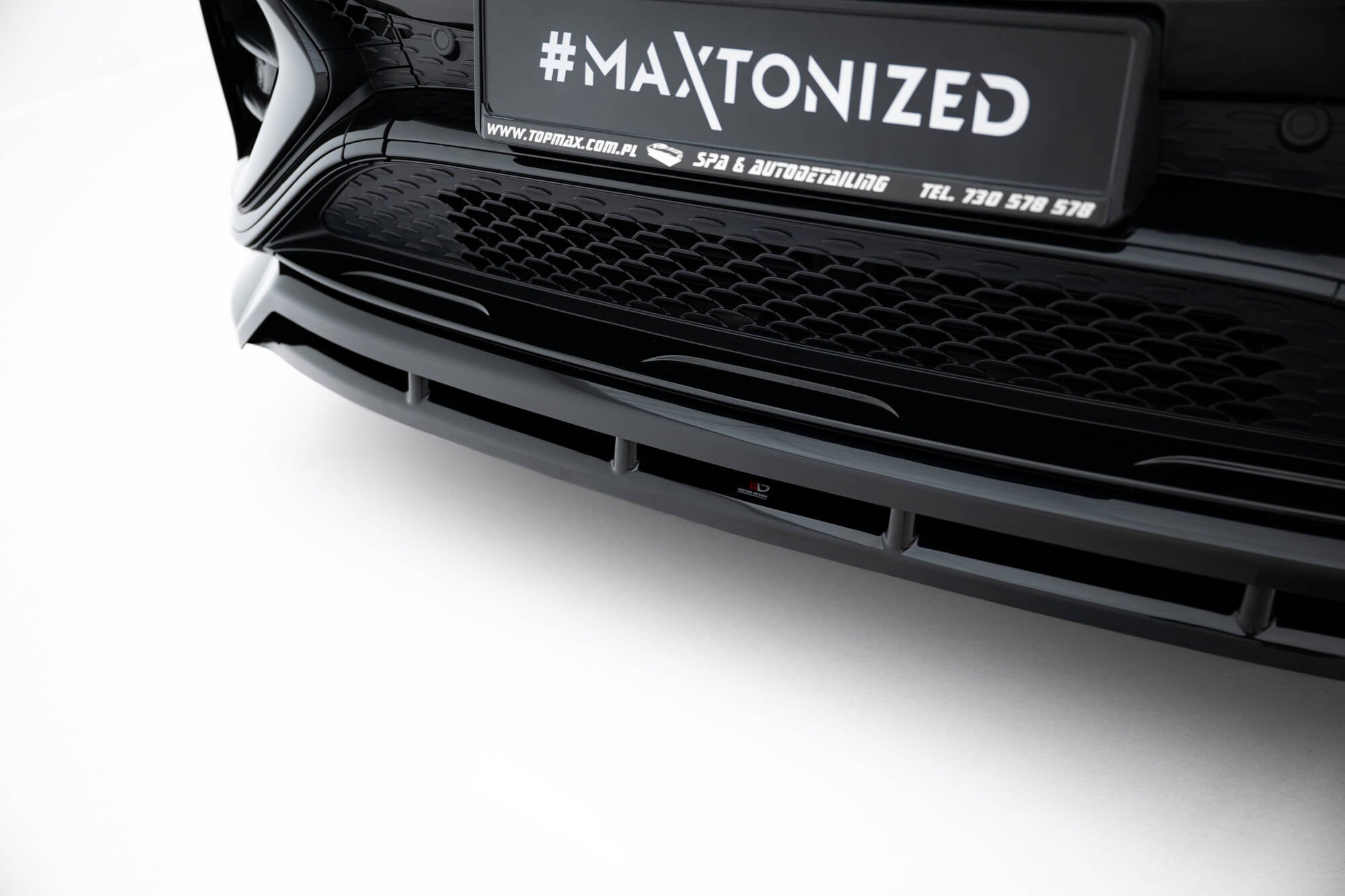 Maxton Design Splitter delantero para Mercedes-AMG GLE 53 / AMG-Line SUV / Coupe W167 Facelift / C167 Facelift - imagen 3