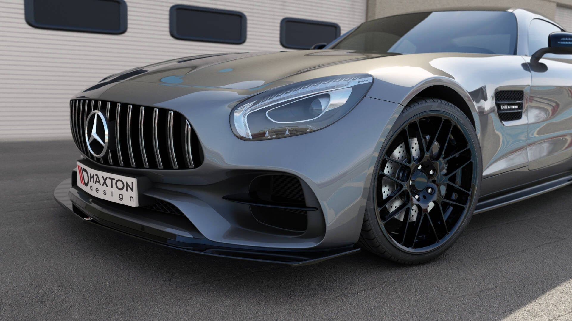 Maxton Design Splitter delantero para Mercedes-AMG GT S C190 Facelift - imagen 5