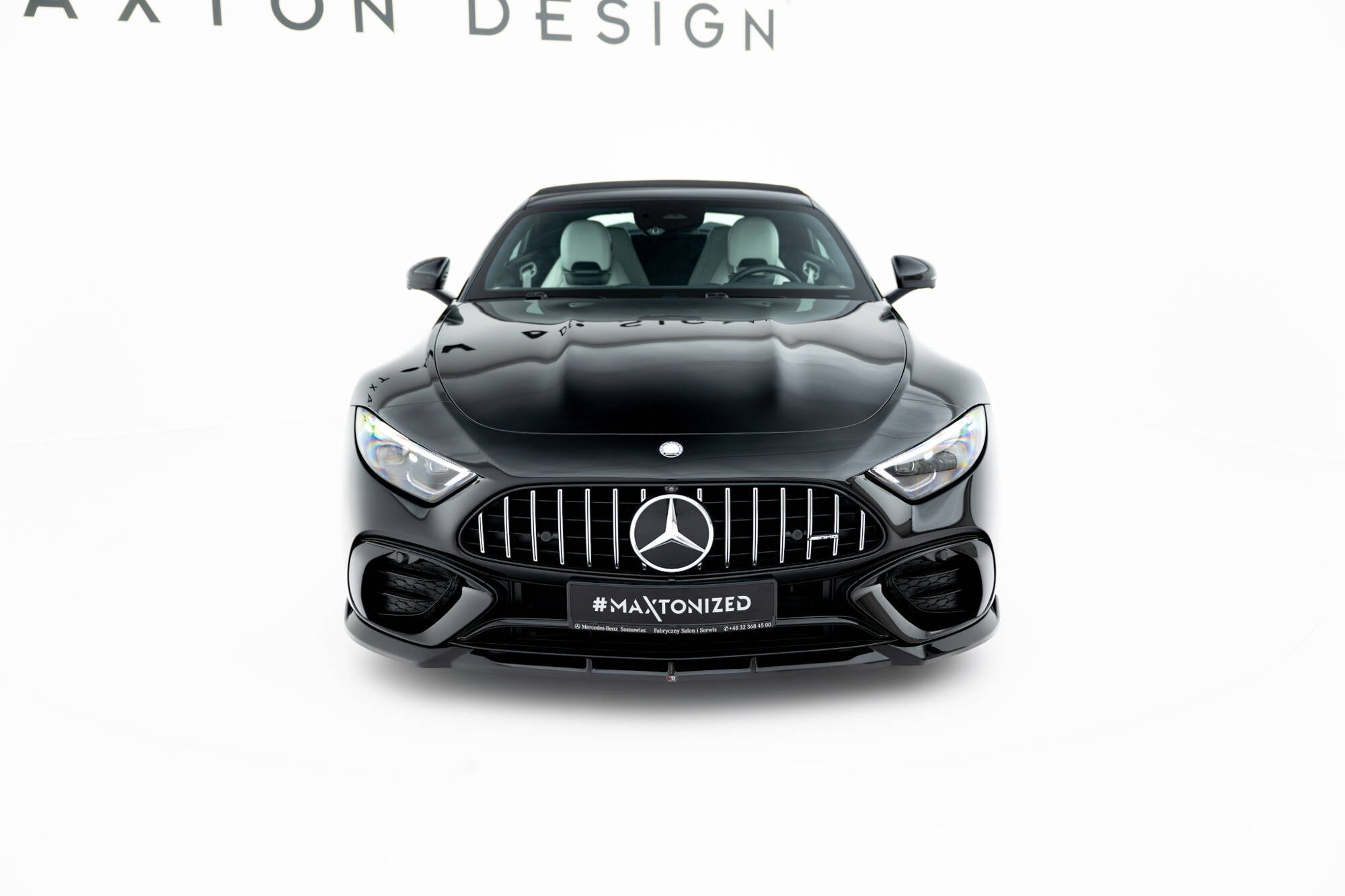 Maxton Design Splitter delantero para Mercedes-AMG SL 63 R232 - imagen 2