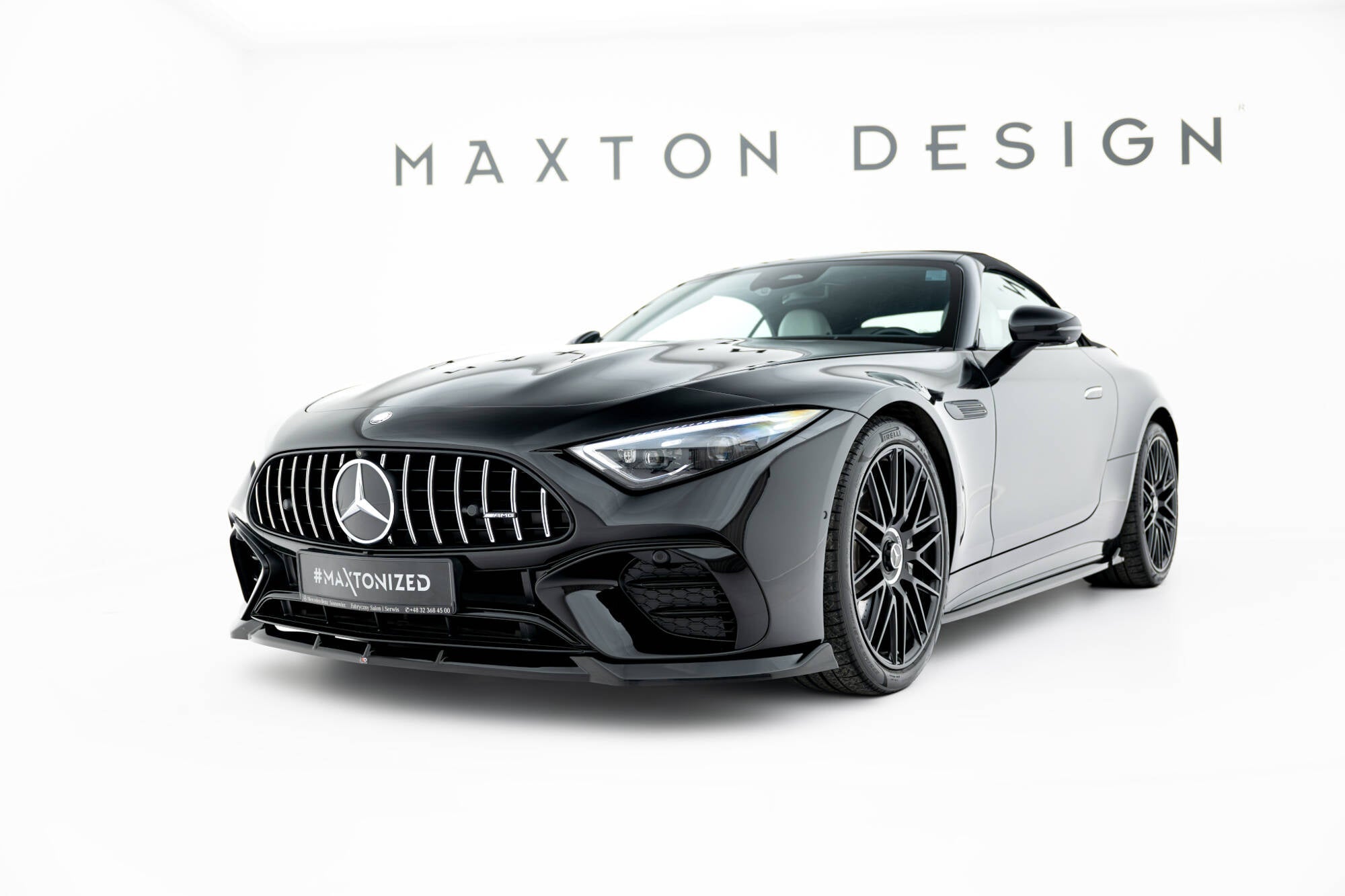 Maxton Design Splitter delantero para Mercedes-AMG SL 63 R232 - imagen 1