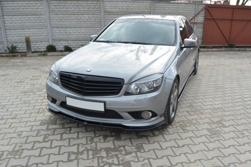 Maxton Design Splitter delantero para Mercedes-Benz C Sedan / Estate AMG-Line W204 / S204 - imagen 1