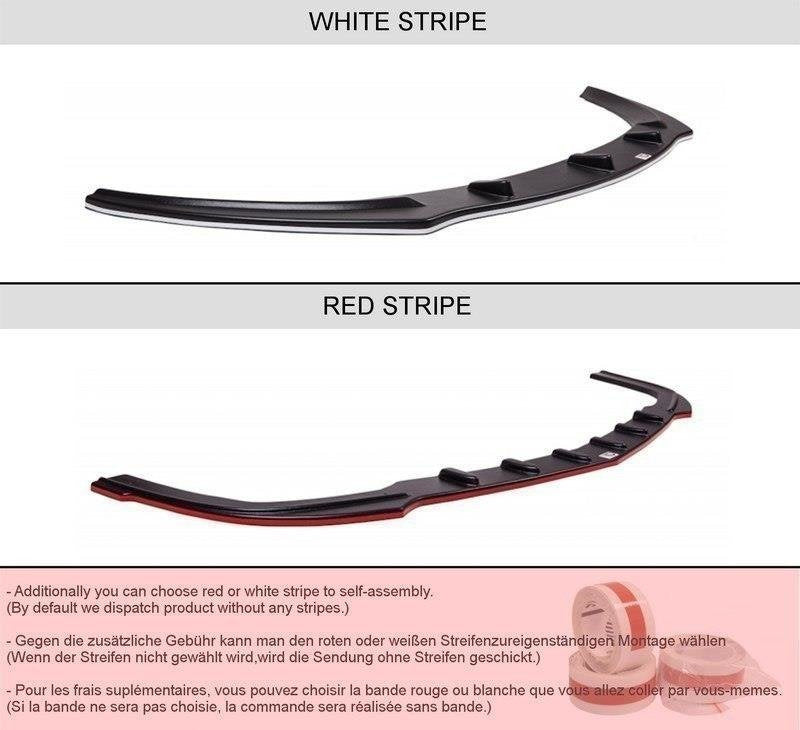 Maxton Design Splitter delantero para Mercedes-Benz C63 AMG Sedan / Estate W204 / S204 - imagen 3