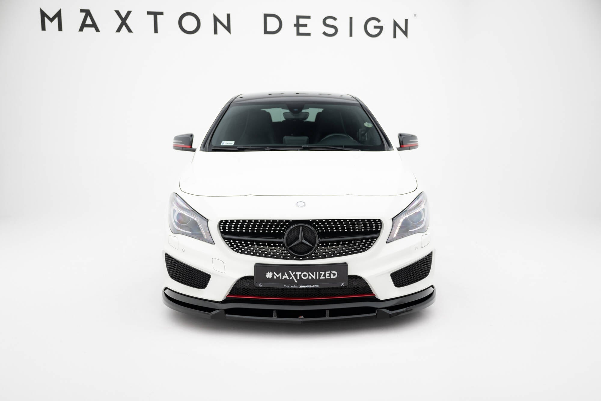 Maxton Design Splitter delantero para Mercedes-Benz CLA AMG-Line C117 - imagen 2