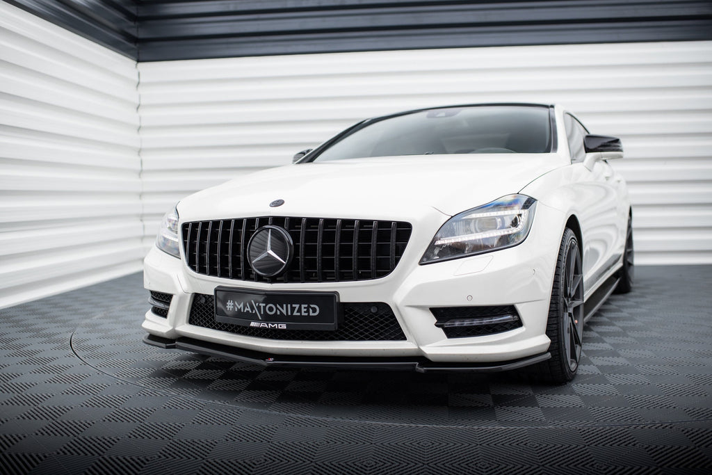 Maxton Design Splitter delantero para Mercedes-Benz CLS AMG-Line C218 - imagen 1