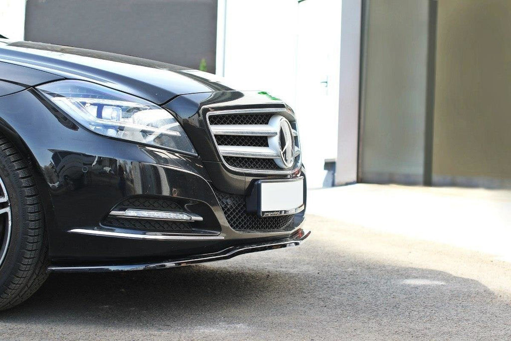Maxton Design Splitter delantero para Mercedes-Benz CLS C218 - imagen 3