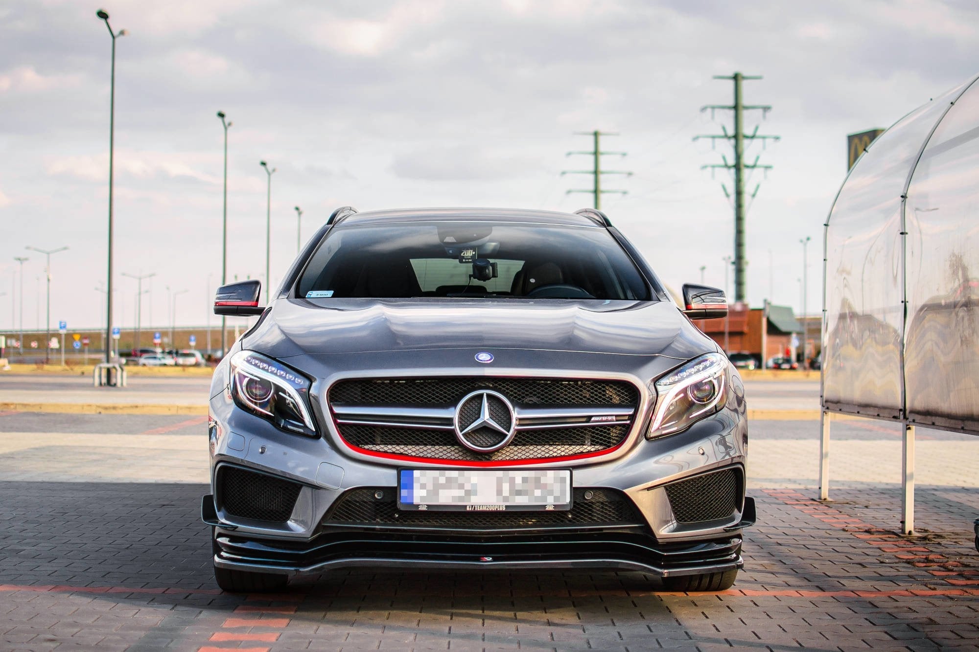 Maxton Design Splitter delantero para Mercedes-Benz GLA 45 AMG - imagen 1