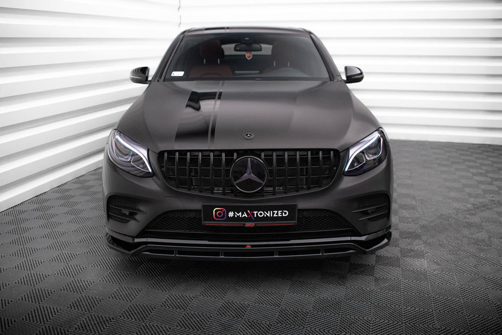 Maxton Design Splitter delantero para Mercedes-Benz GLC Coupe AMG-Line /43 AMG C253 - imagen 2