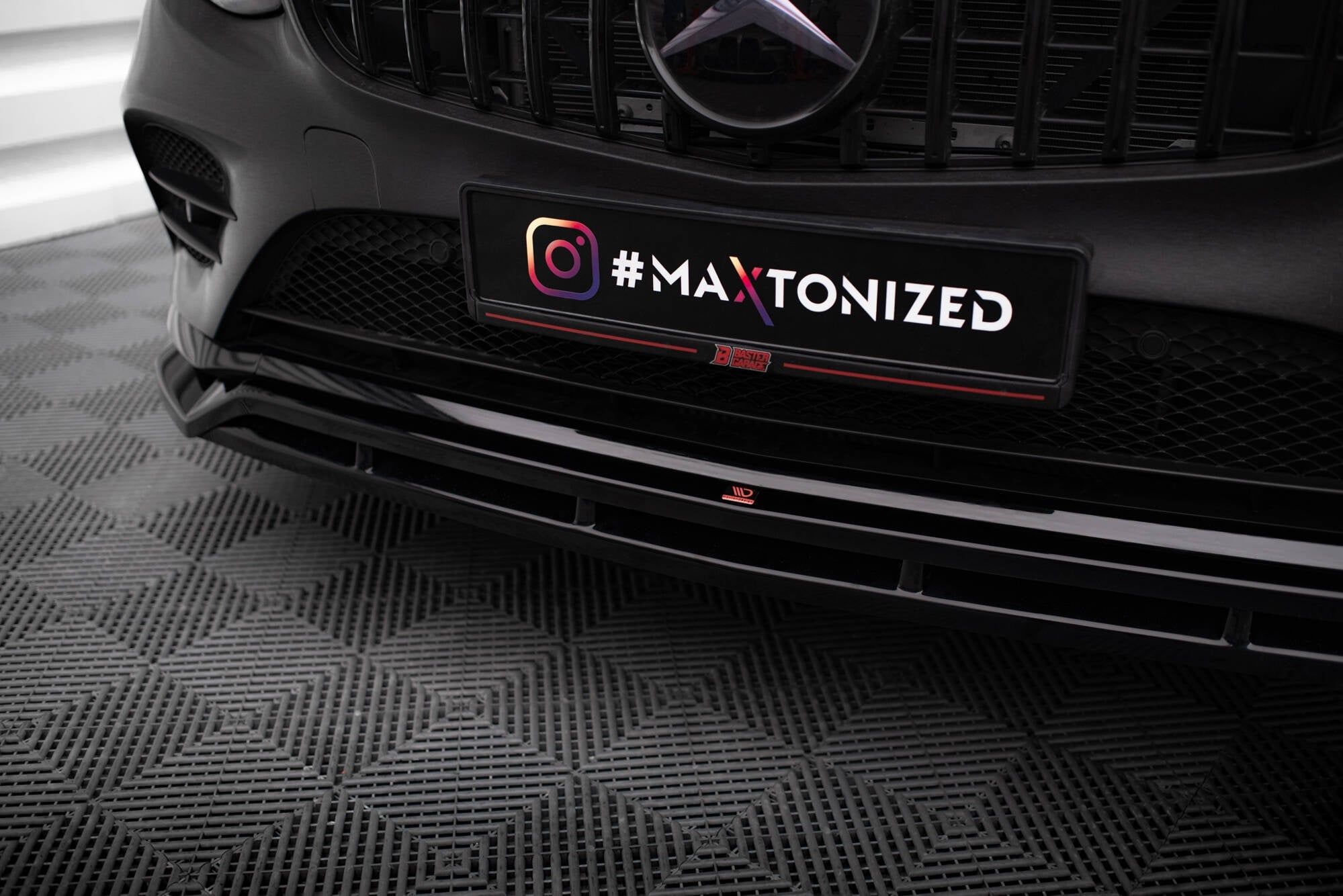 Maxton Design Splitter delantero para Mercedes-Benz GLC Coupe AMG-Line /43 AMG C253 - imagen 3