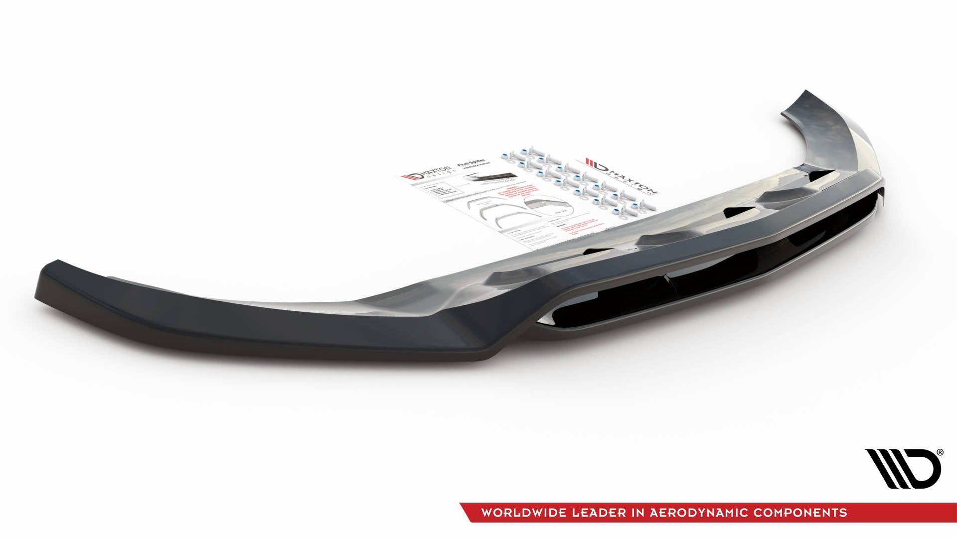 Maxton Design Splitter delantero para Mercedes-Benz GLC Coupe AMG-Line C253 - imagen 3