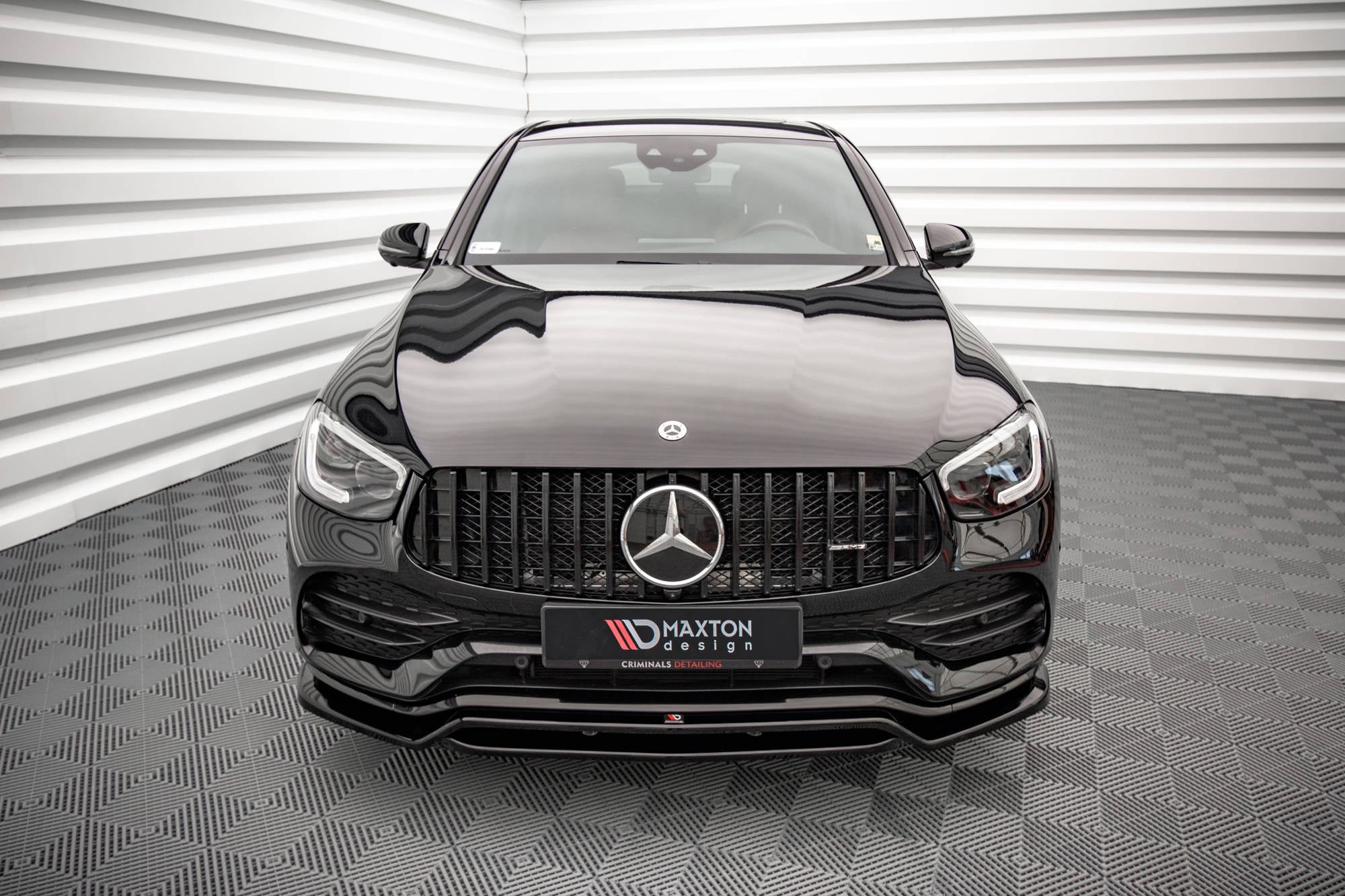 Maxton Design Splitter delantero para Mercedes-Benz GLC Coupe AMG-Line C253 - imagen 2