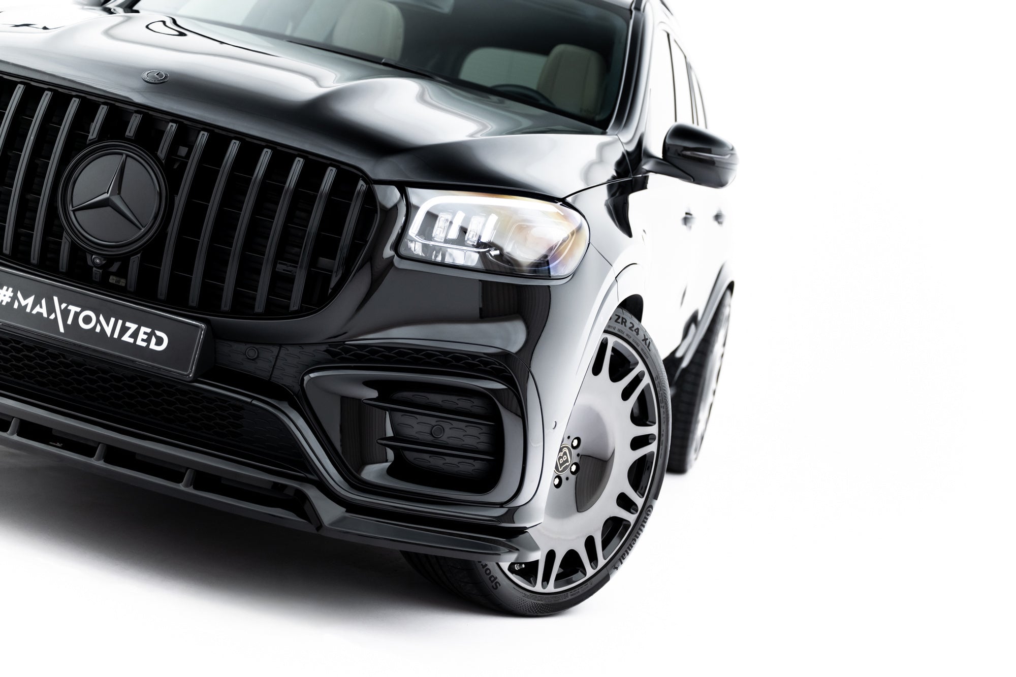 Maxton Design Splitter delantero para Mercedes-Benz GLS AMG-Line X167 Facelift - imagen 4