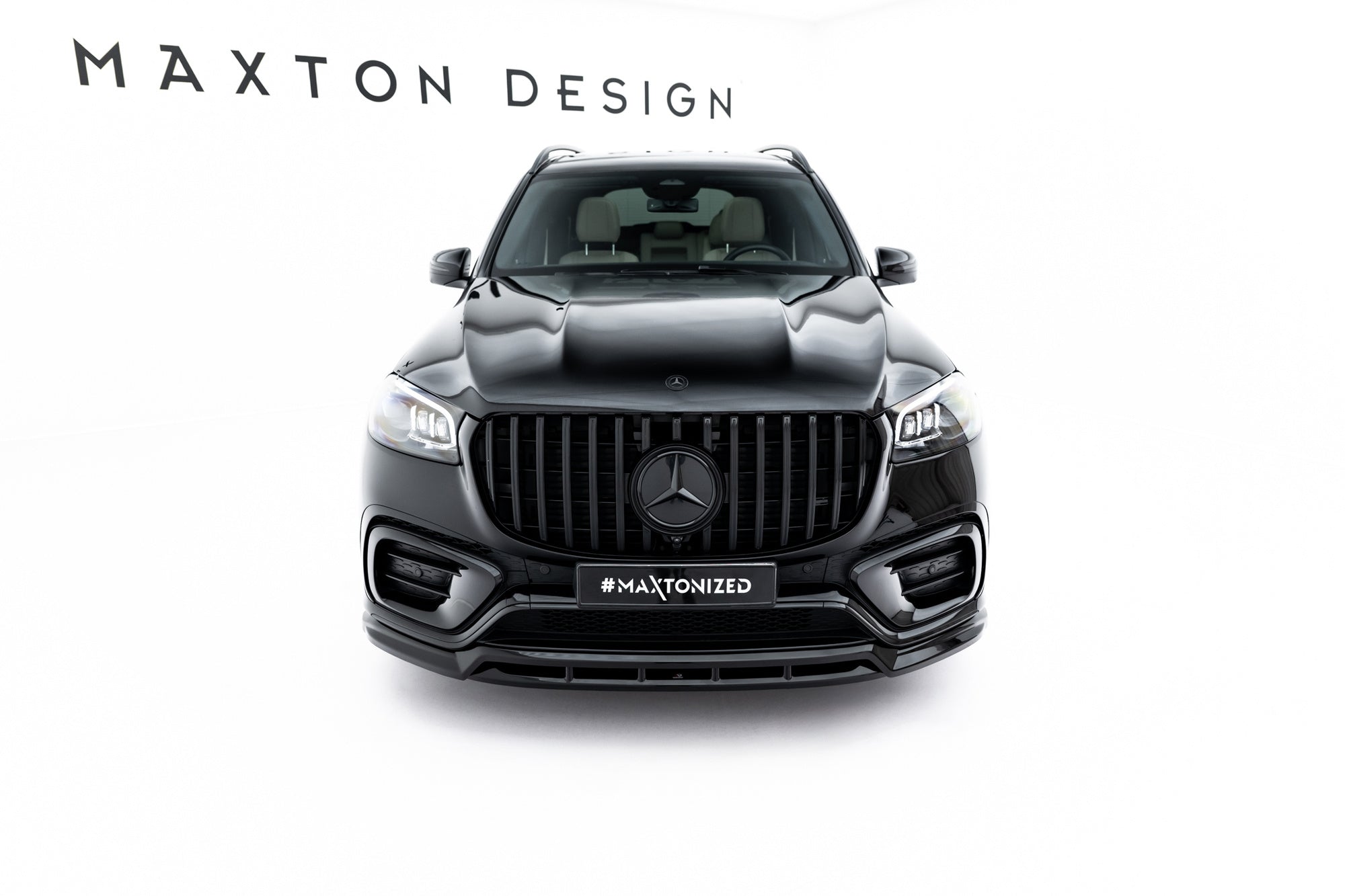 Maxton Design Splitter delantero para Mercedes-Benz GLS AMG-Line X167 Facelift - imagen 5