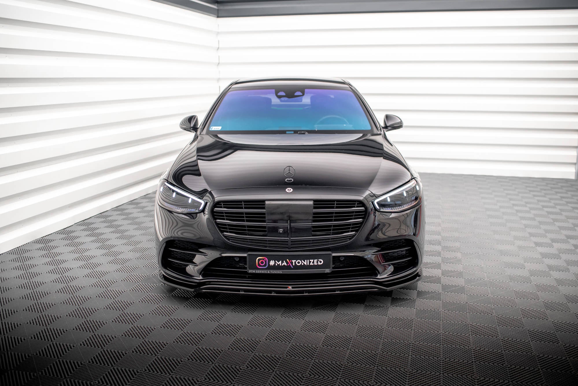 Maxton Design Splitter delantero para Mercedes-Benz S AMG-Line W223 - imagen 2