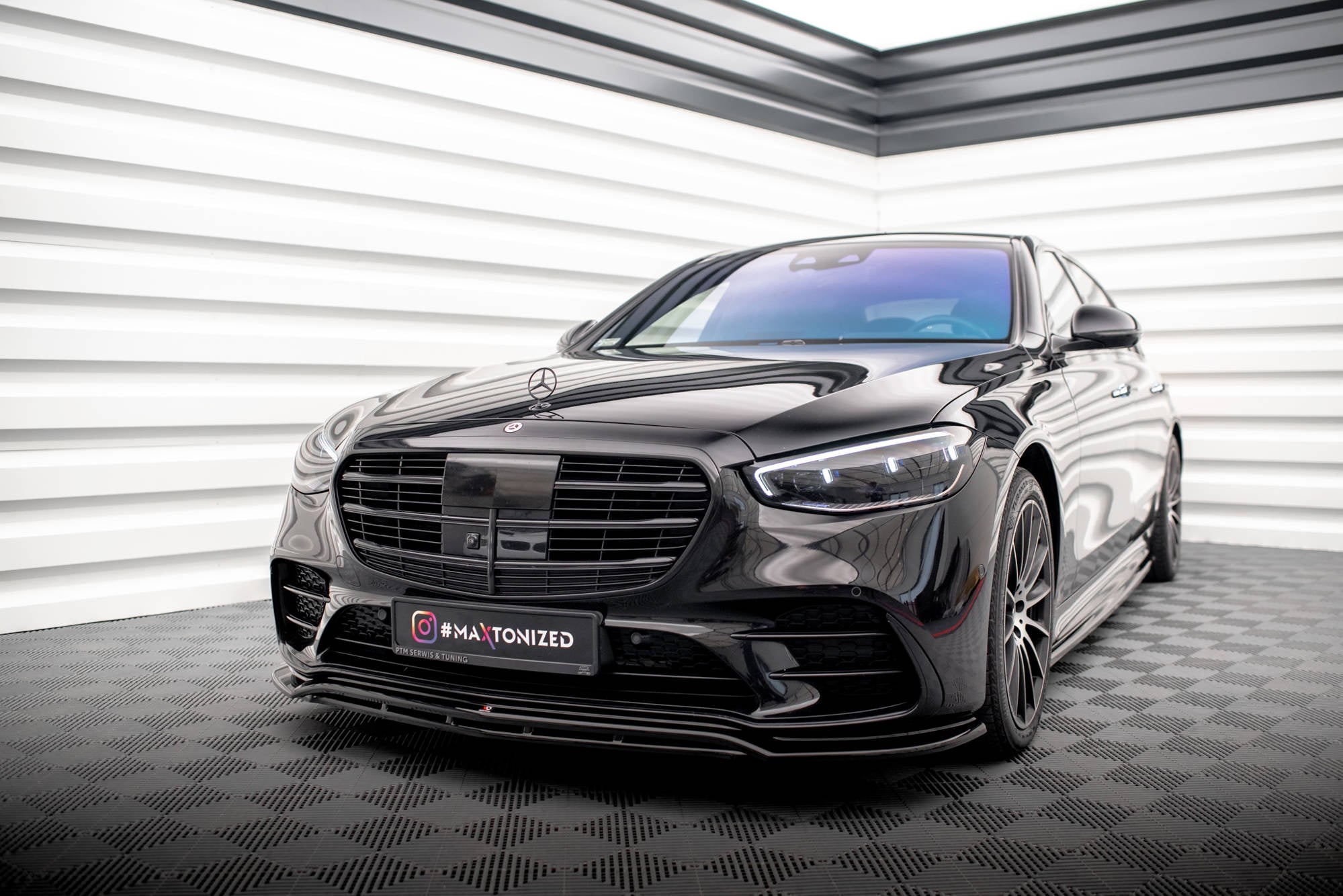 Maxton Design Splitter delantero para Mercedes-Benz S AMG-Line W223 - imagen 1