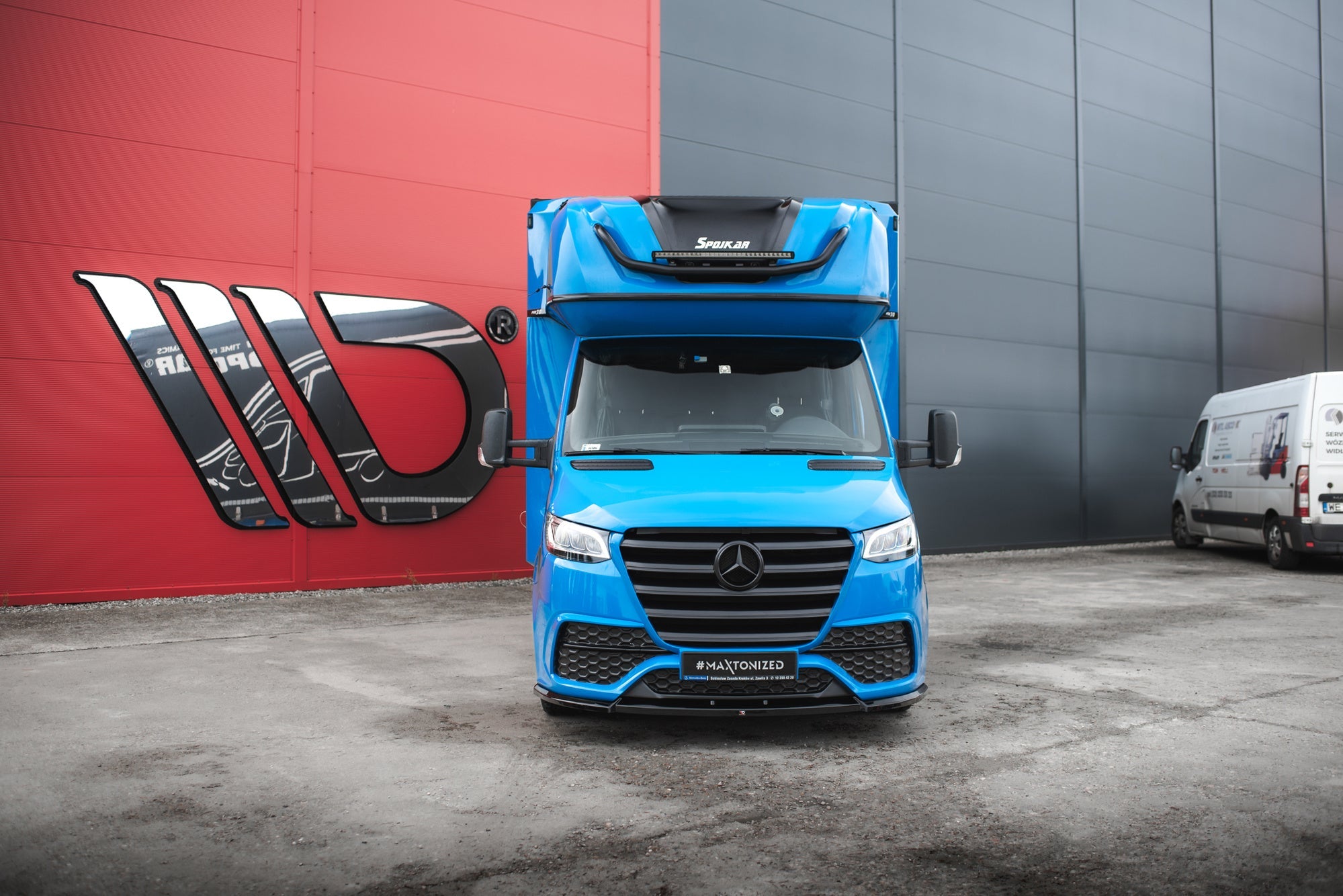 Maxton Design Splitter delantero para Mercedes-Benz Sprinter Mk3 - imagen 3
