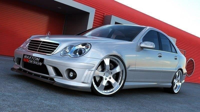 Maxton Design Splitter delantero (For Me-C-203-AMG204-F1 Bumper) - imagen 1