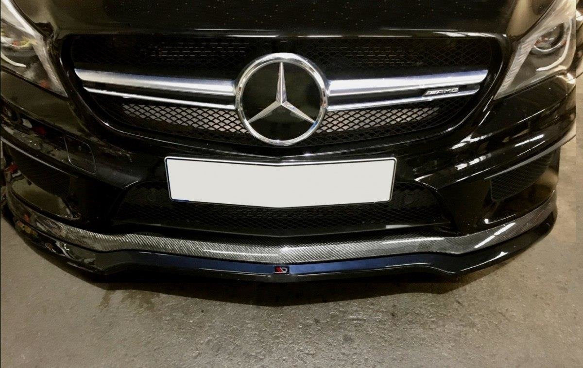 Maxton Design Splitter delantero V.1 para Mercedes CLA 45 AMG C117 - imagen 2