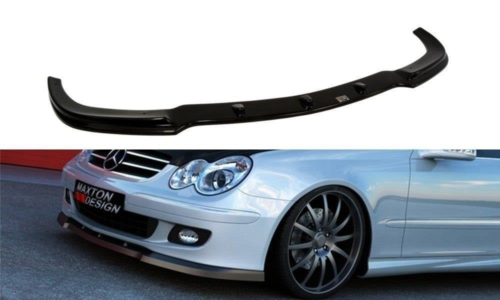 Maxton Design Splitter delantero para Mercedes CLK W209 Facelift Model FOR Standard Version - imagen 1