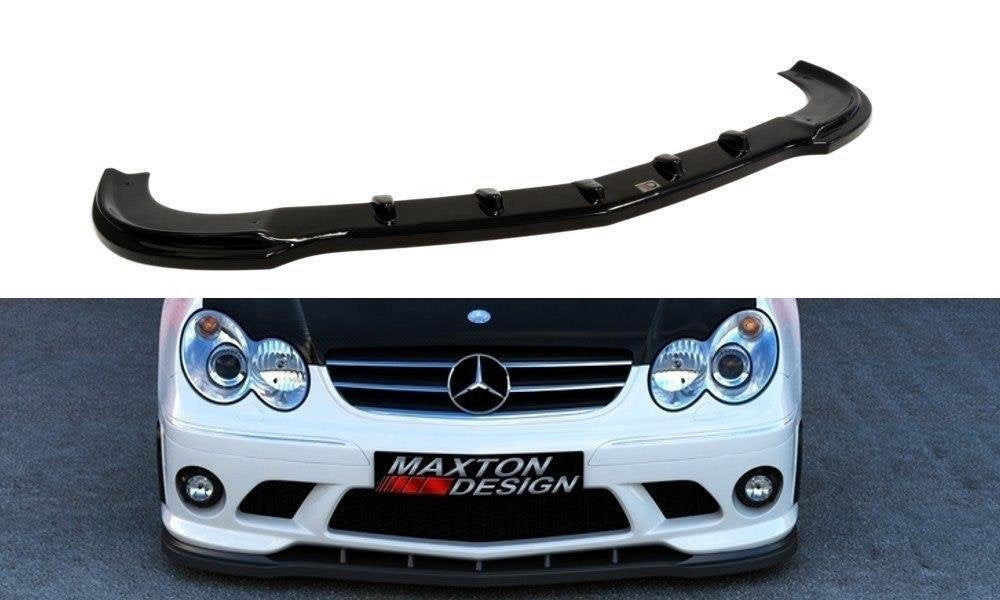 Maxton Design Splitter delantero para Mercedes CLK W209 (FOR ME-CLK-209-AMG204-F1 Bumper) - imagen 1