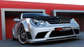 Maxton Design Splitter delantero para Mercedes CLK W209 (FOR ME-CLK-209-BLACK-F1 Bumper) - imagen 1