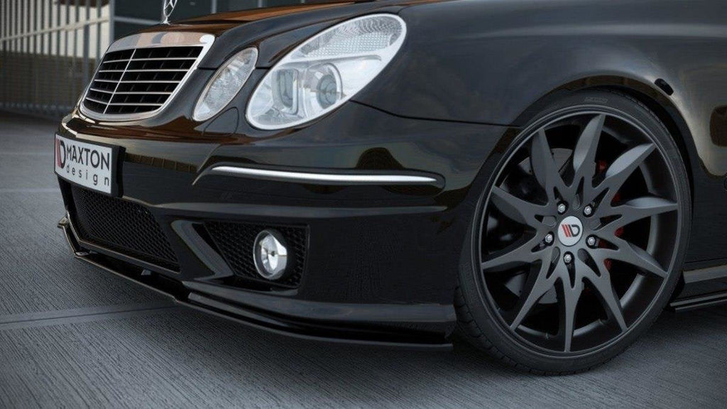Maxton Design Splitter delantero para Mercedes E W211 AMG Facelift - imagen 1