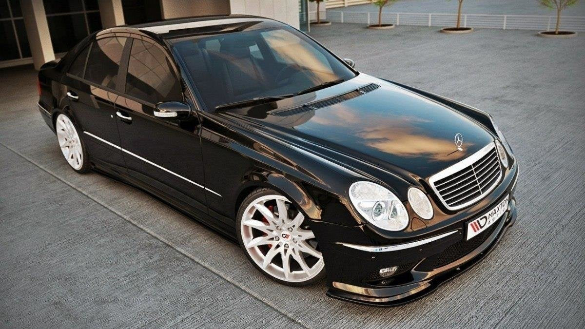 Maxton Design Splitter delantero para Mercedes E W211 AMG - imagen 2