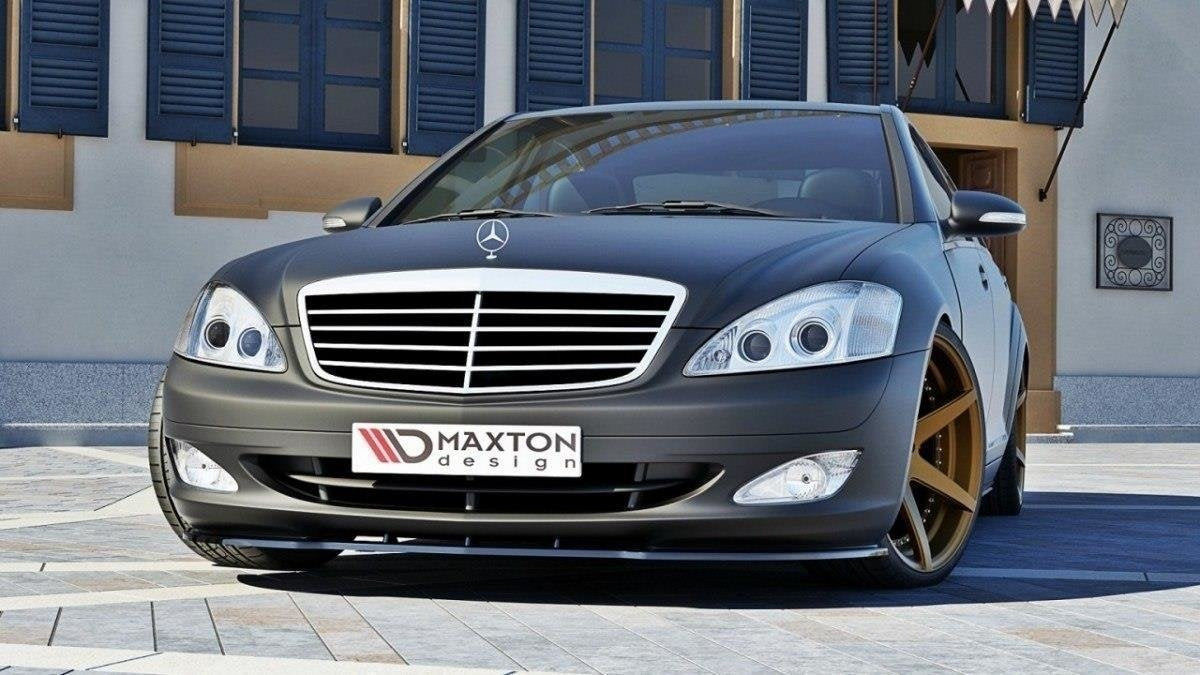 Maxton Design Splitter delantero para Mercedes S-CLASS W221 - imagen 2